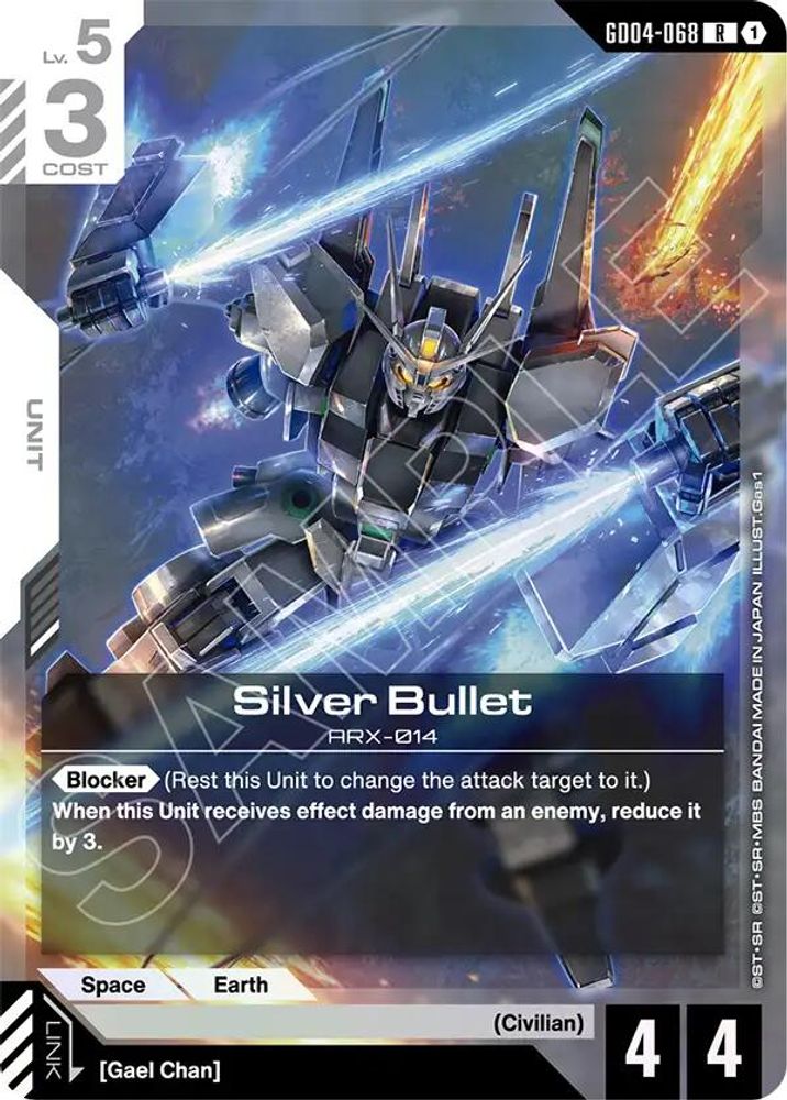 Silver Bullet (GD04-068) [R] - Gundam Phantom Aria
