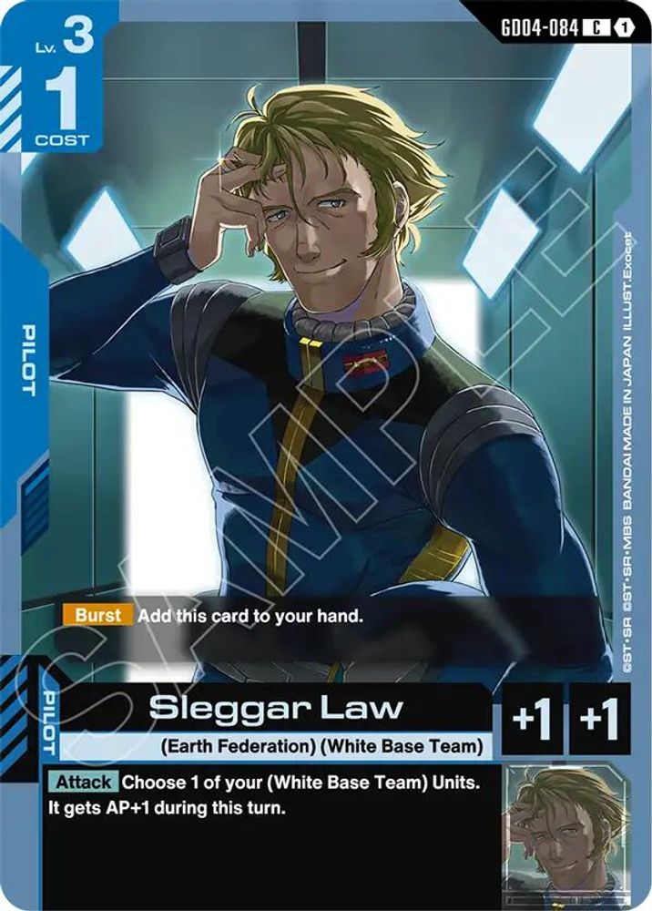 PLAYSET (4) 4x Sleggar Law (GD04-084) [C] - Gundam Phantom Aria