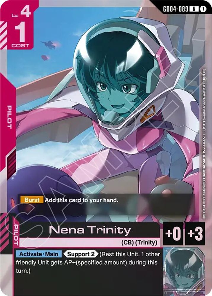 Nena Trinity (GD04-089) [R] - Gundam Phantom Aria