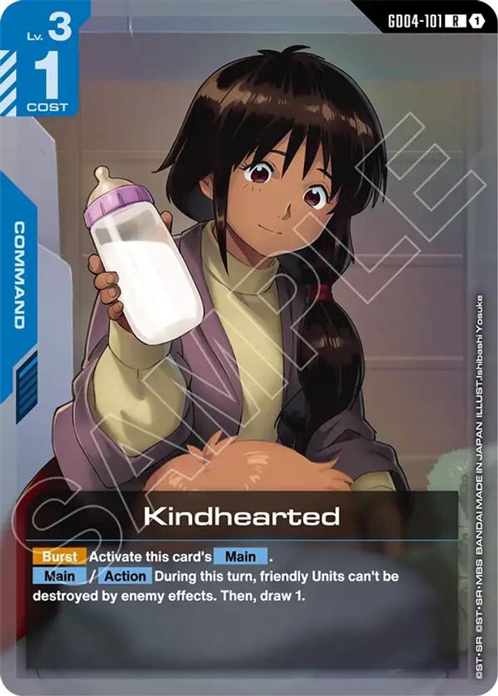 Kindhearted (GD04-101) [R] - Gundam Phantom Aria