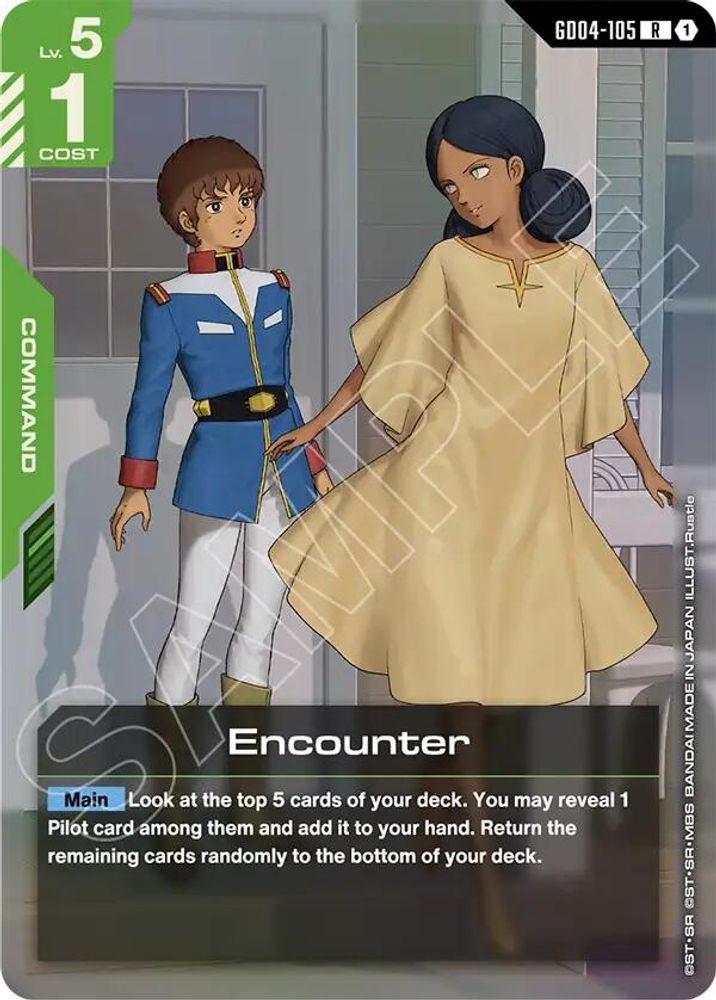 Encounter (GD04-105) [R] - Gundam Phantom Aria