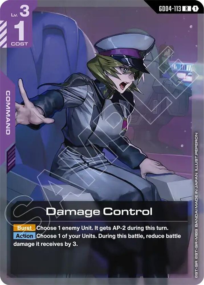 Damage Control (GD04-113) [R] - Gundam Phantom Aria