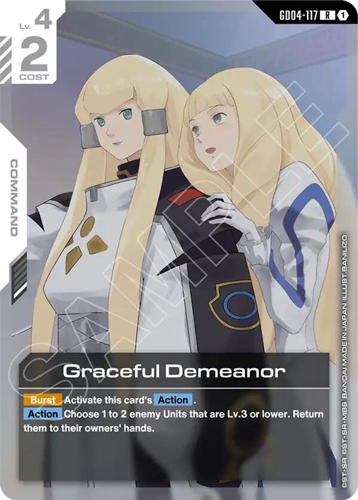 Graceful Demeanor (GD04-117) [R] - Gundam Phantom Aria