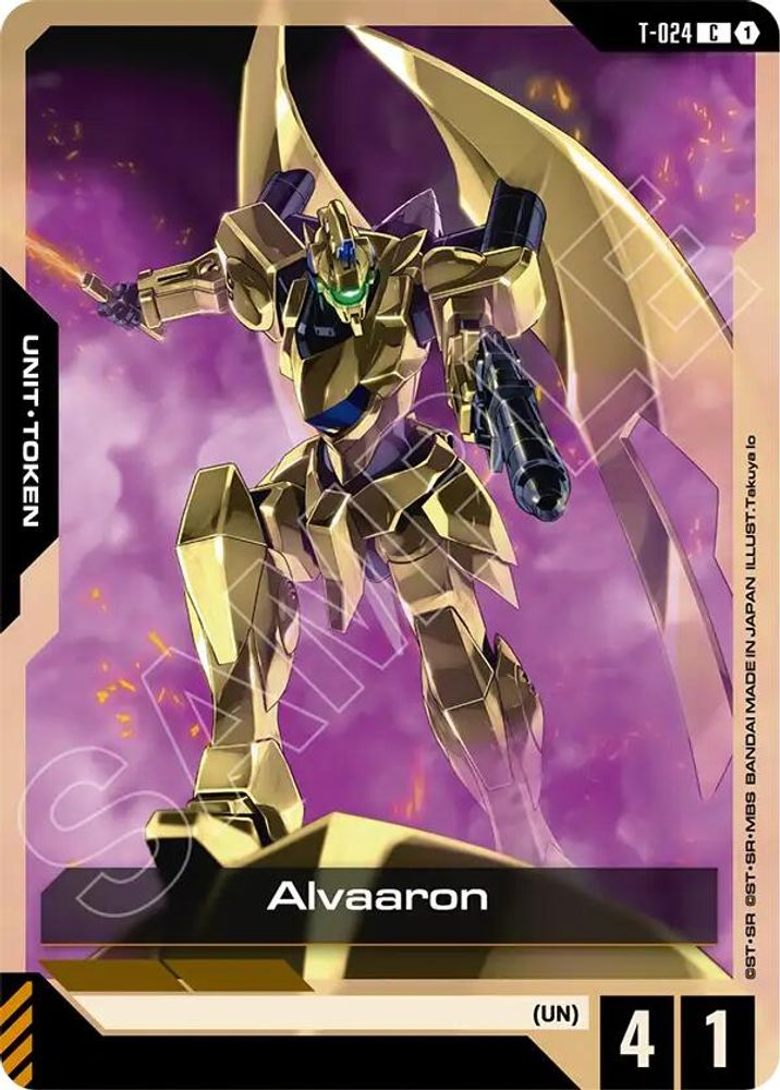PLAYSET (4) 4x Alvaaron (T-024) [C] - Gundam Phantom Aria