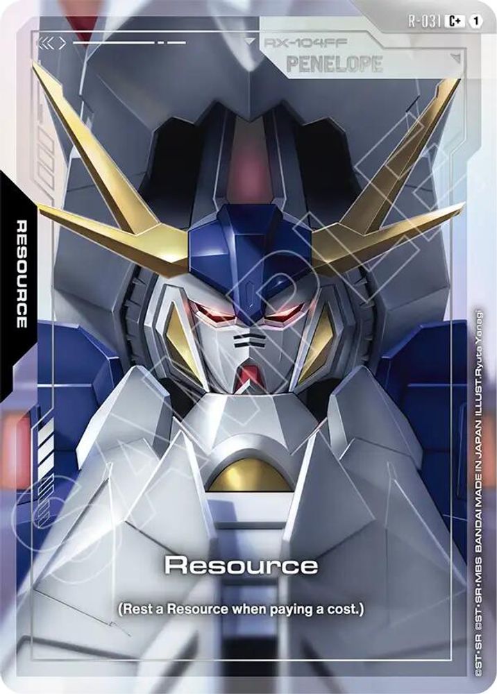 Resource (R-031) (C+) - Gundam Phantom Aria