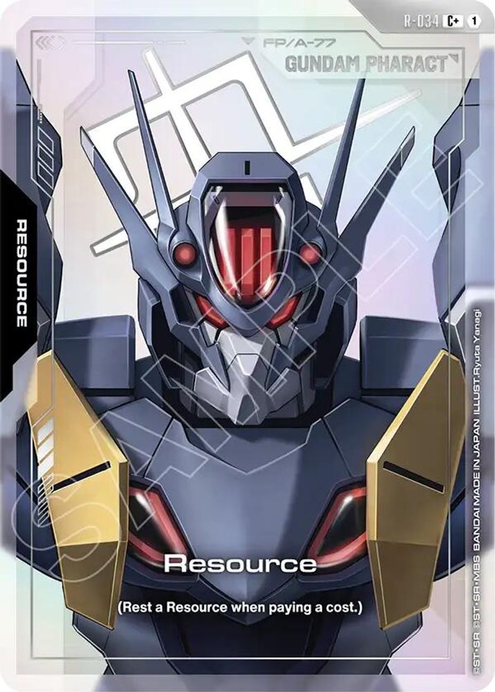 Resource (R-034) (C+) - Gundam Phantom Aria