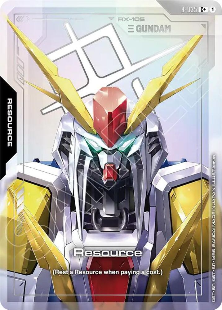Resource (R-035) (C+) - Gundam Phantom Aria