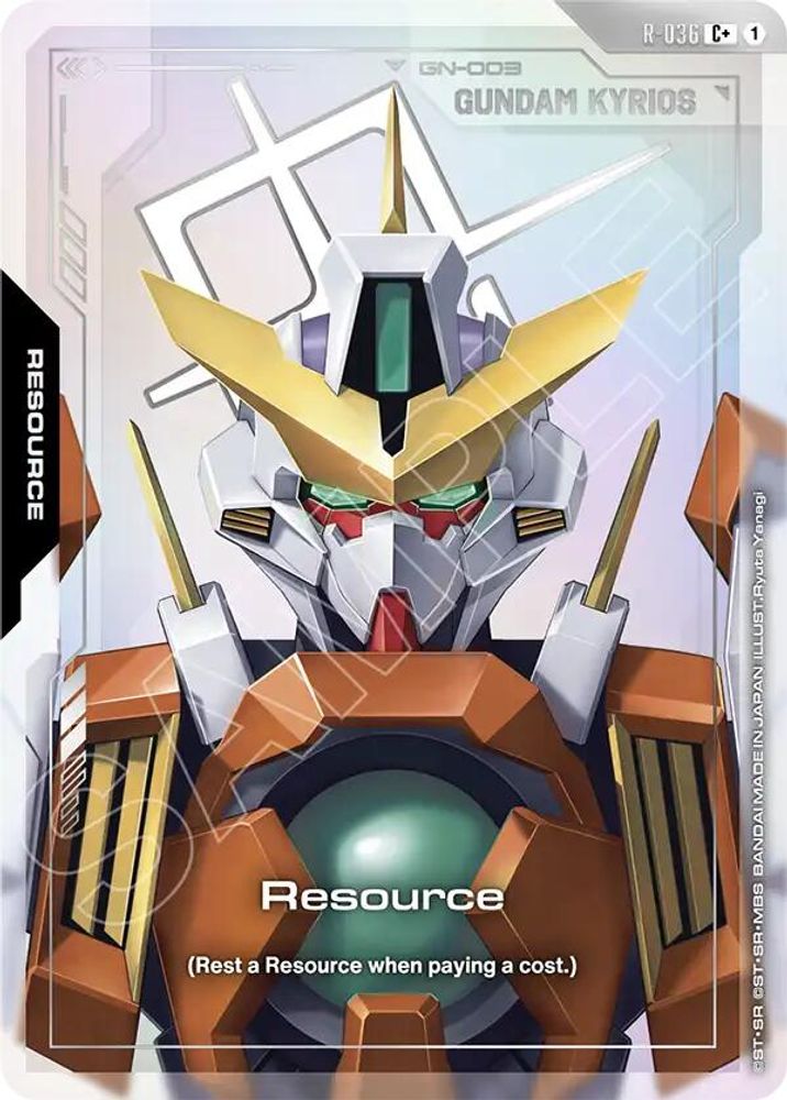 Resource (R-036) (C+) - Gundam Phantom Aria
