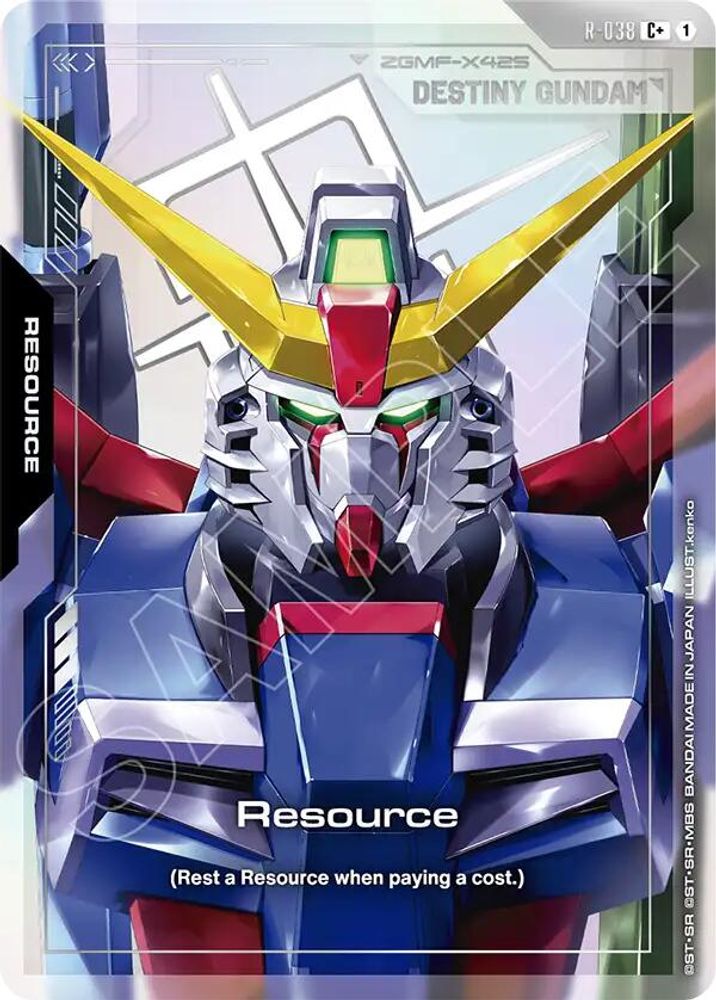Resource (R-038) (C+) - Gundam Phantom Aria