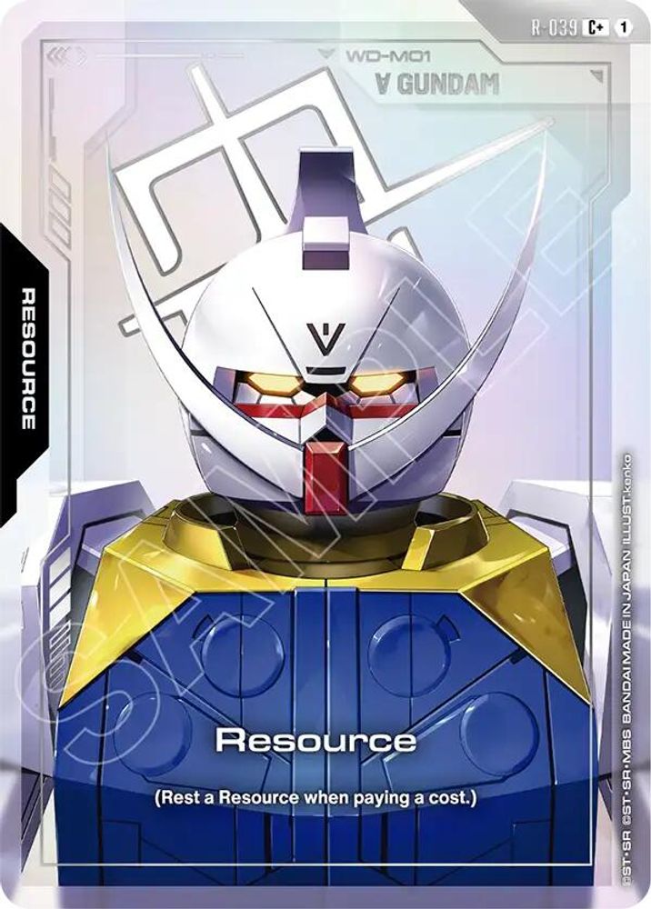 Resource (R-039) (C+) - Gundam Phantom Aria