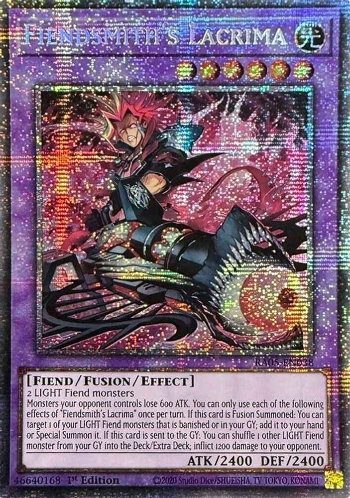 [STARLIGHT RARE] Fiendsmith's Lacrima - (RA05-EN038) - 1st Edition