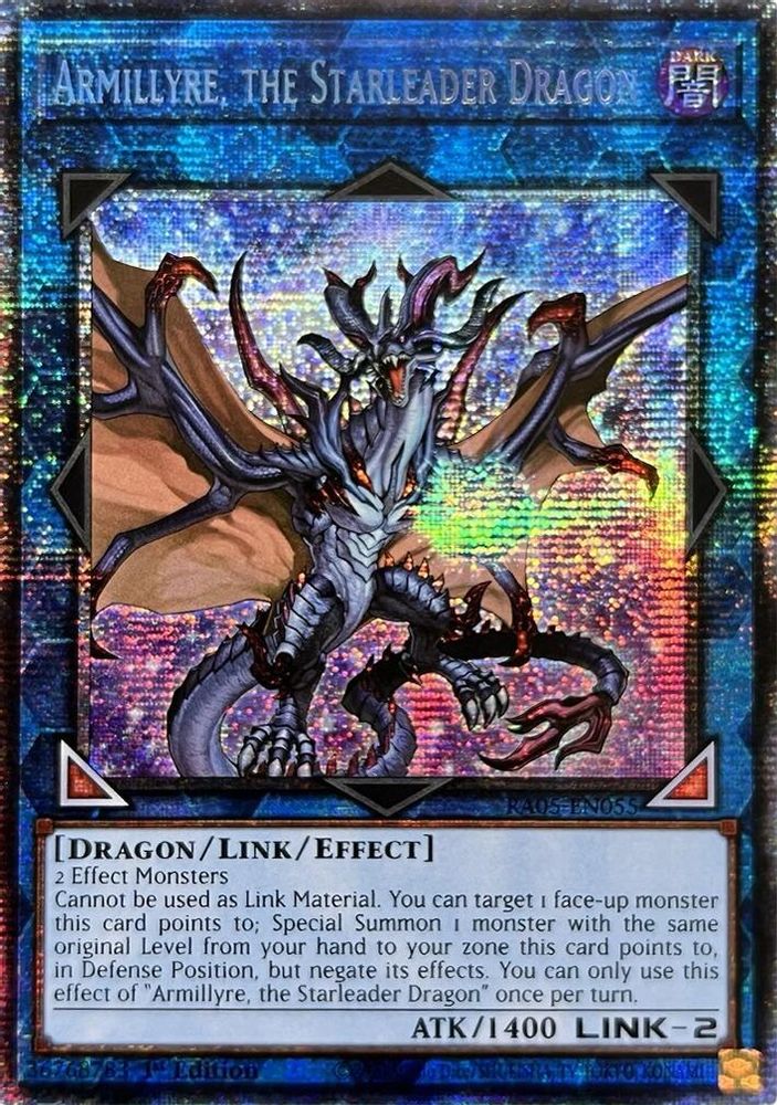 [STARLIGHT RARE] Armillyre, the Starleader Dragon - (RA05-EN055) - 1st Edition