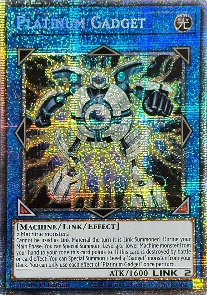 [STARLIGHT RARE] Platinum Gadget - (RA05-EN054) - 1st Edition