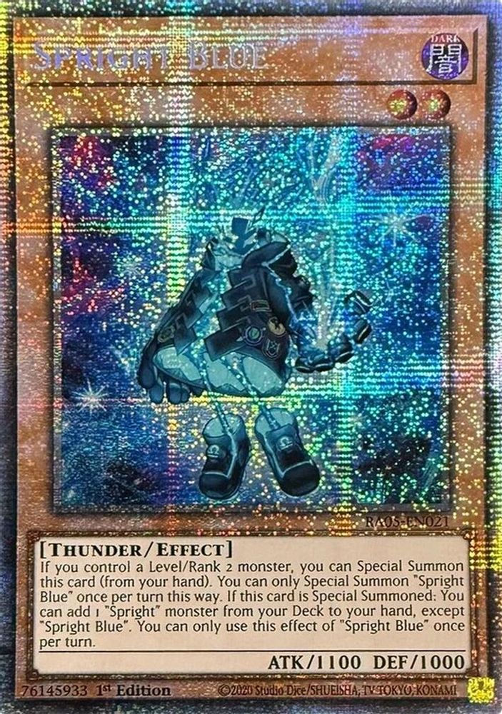 [STARLIGHT RARE] Spright Blue - (RA05-EN021) - 1st Edition