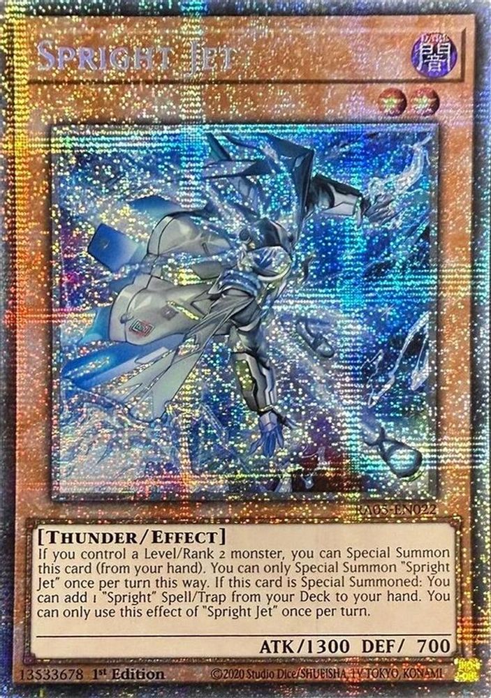 [STARLIGHT RARE] Spright Jet - (RA05-EN022) - 1st Edition