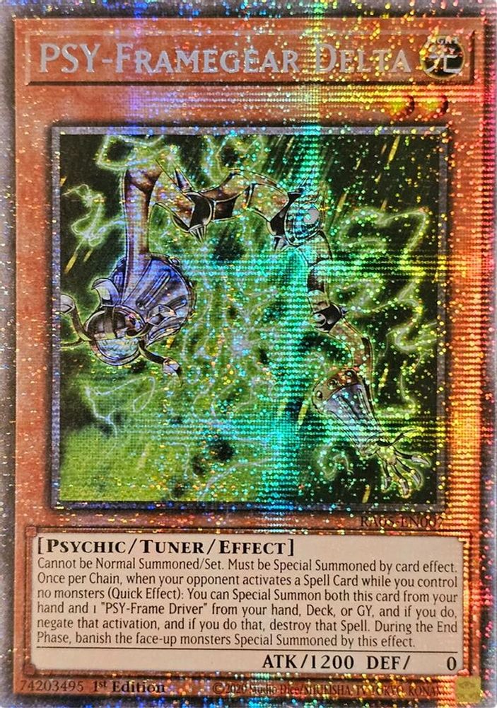 [STARLIGHT RARE] PSY-Framegear Delta - (RA05-EN007) - 1st Edition