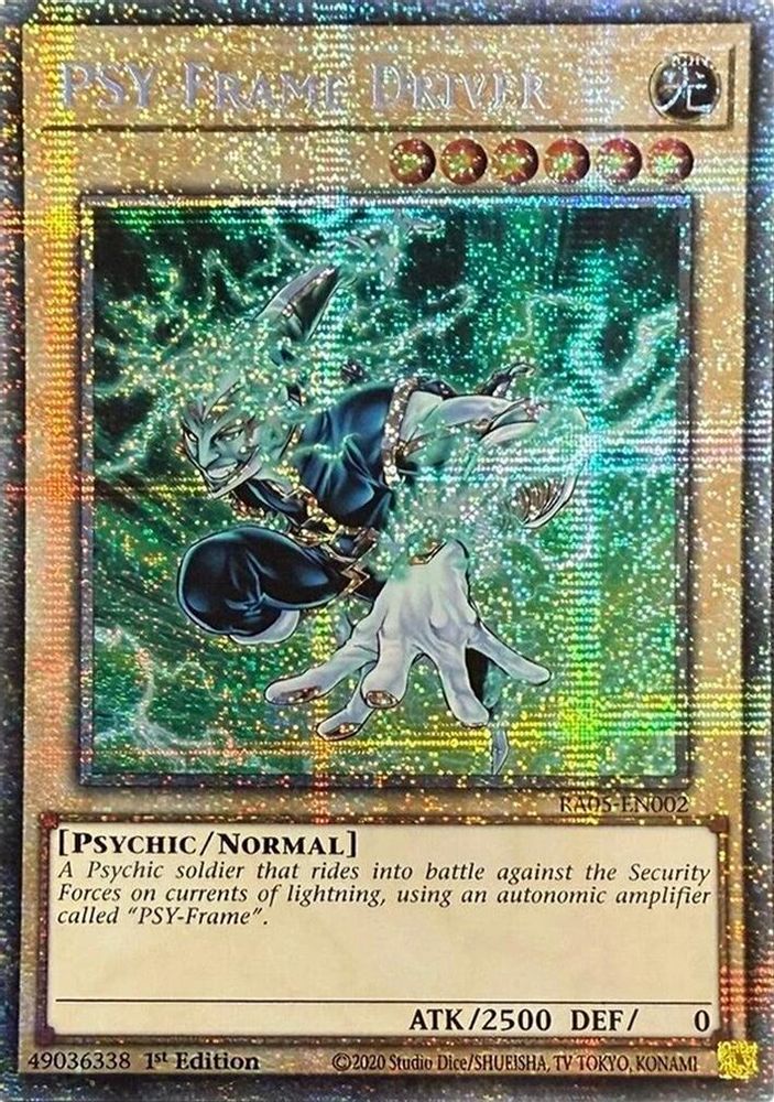 [STARLIGHT RARE] PSY-Frame Driver - (RA05-EN002) - 1st Edition