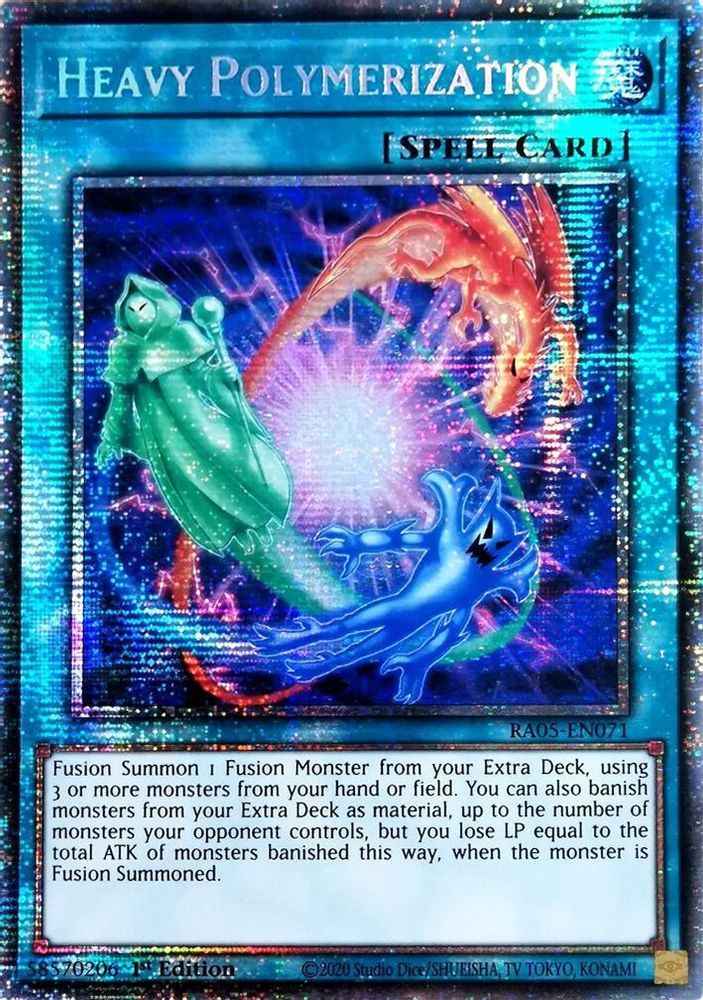 [STARLIGHT RARE] Heavy Polymerization - (RA05-EN071) - 1st Edition