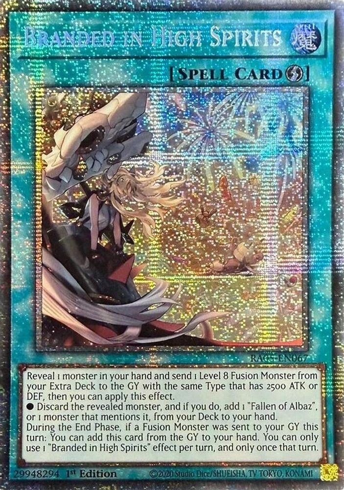 [STARLIGHT RARE] Branded in High Spirits - (RA05-EN067) - 1st Edition