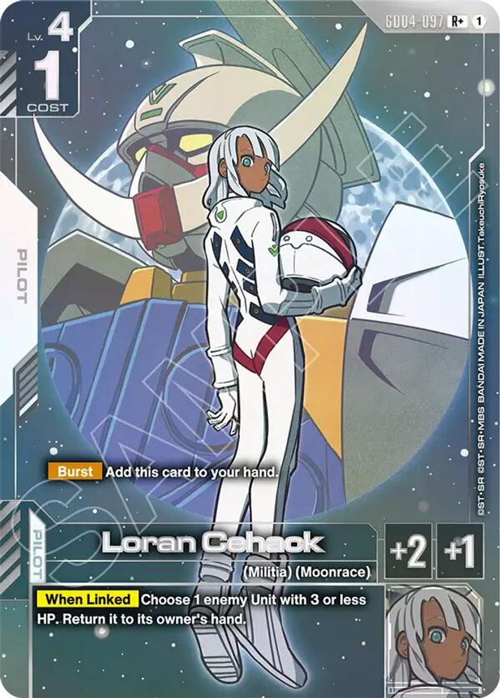 [ALTERNATE ART] Loran Cehack (R+) (GD04-097) - Gundam Phantom Aria