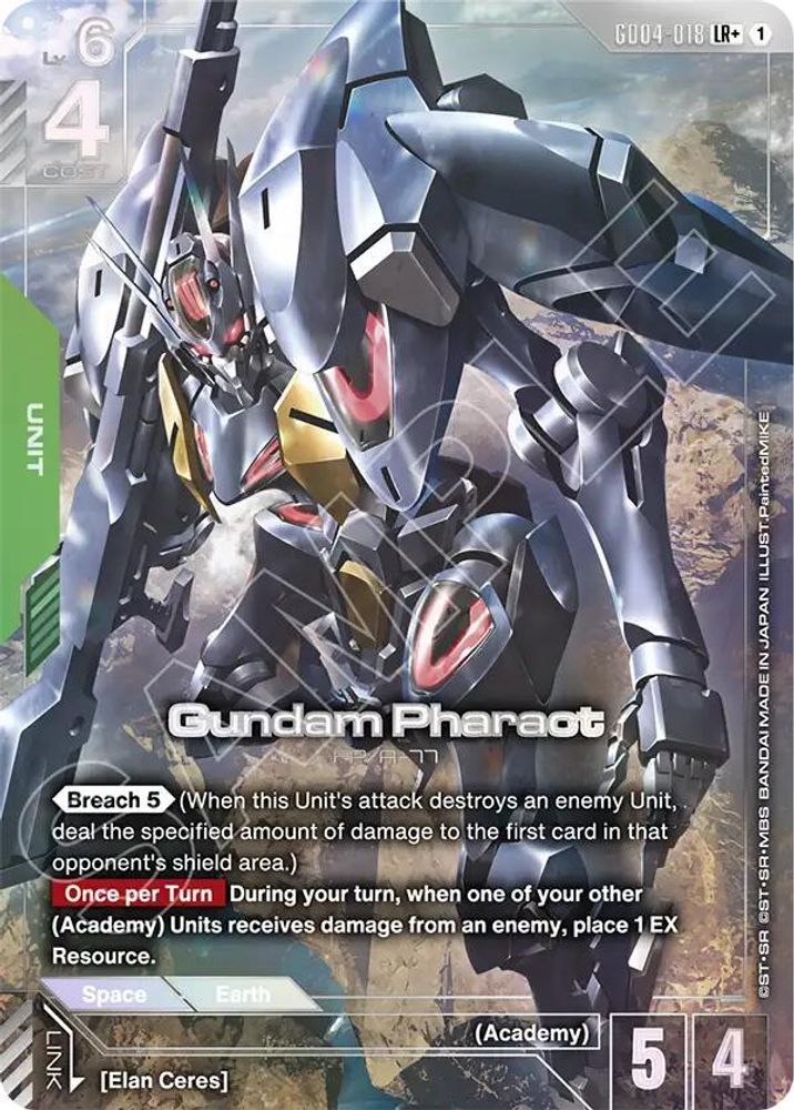 [ALTERNATE ART] Gundam Pharact (LR+) (GD04-018) - Gundam Phantom Aria
