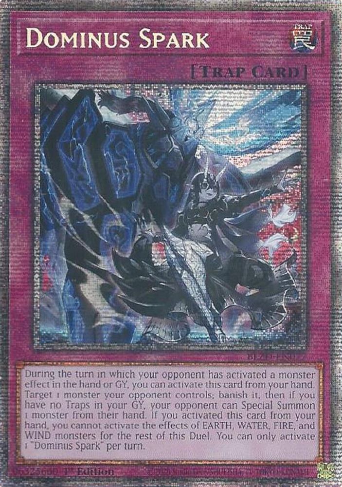 [STARLIGHT RARE] Dominus Spark - (BLZD-EN077) - Starlight Rare 1st Edition
