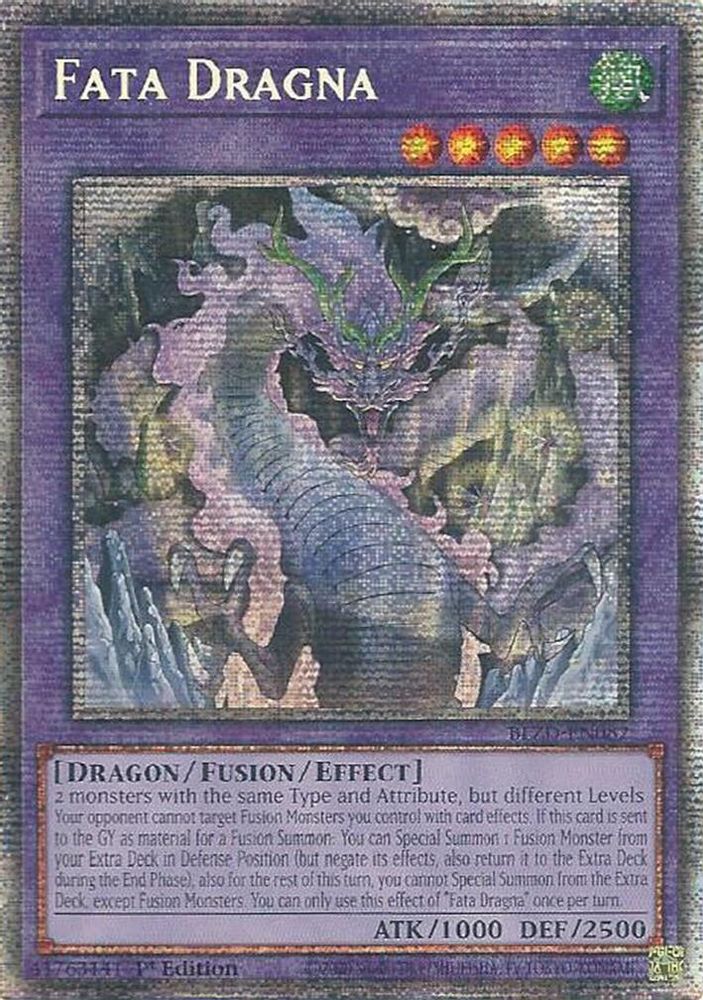 [STARLIGHT RARE] Fata Dragna - (BLZD-EN082) - Starlight Rare 1st Edition
