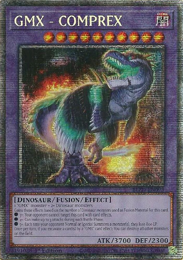[STARLIGHT RARE] GMX - COMPREX - (BLZD-EN093) - Starlight Rare 1st Edition