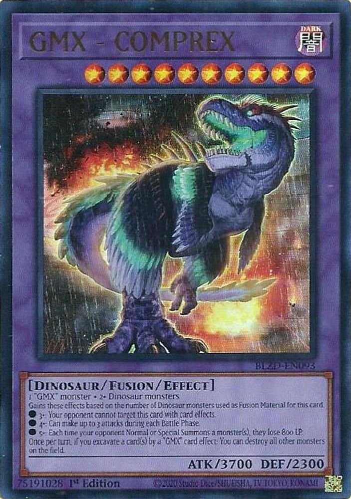 GMX - COMPREX - (BLZD-EN093) - Ultra Rare 1st Edition