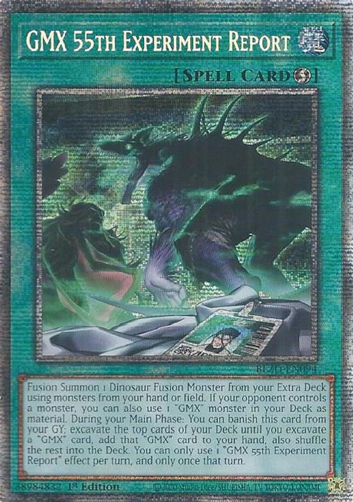 [STARLIGHT RARE] GMX 55th Experiment Report - (BLZD-EN094) - Starlight Rare 1st Edition