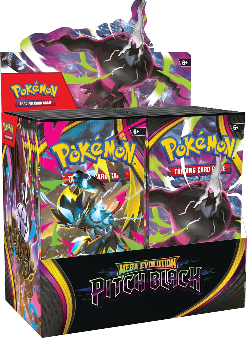 Pokemon TCG ME05 Mega Evolution - Pitch Black Booster Box (Pre Order)