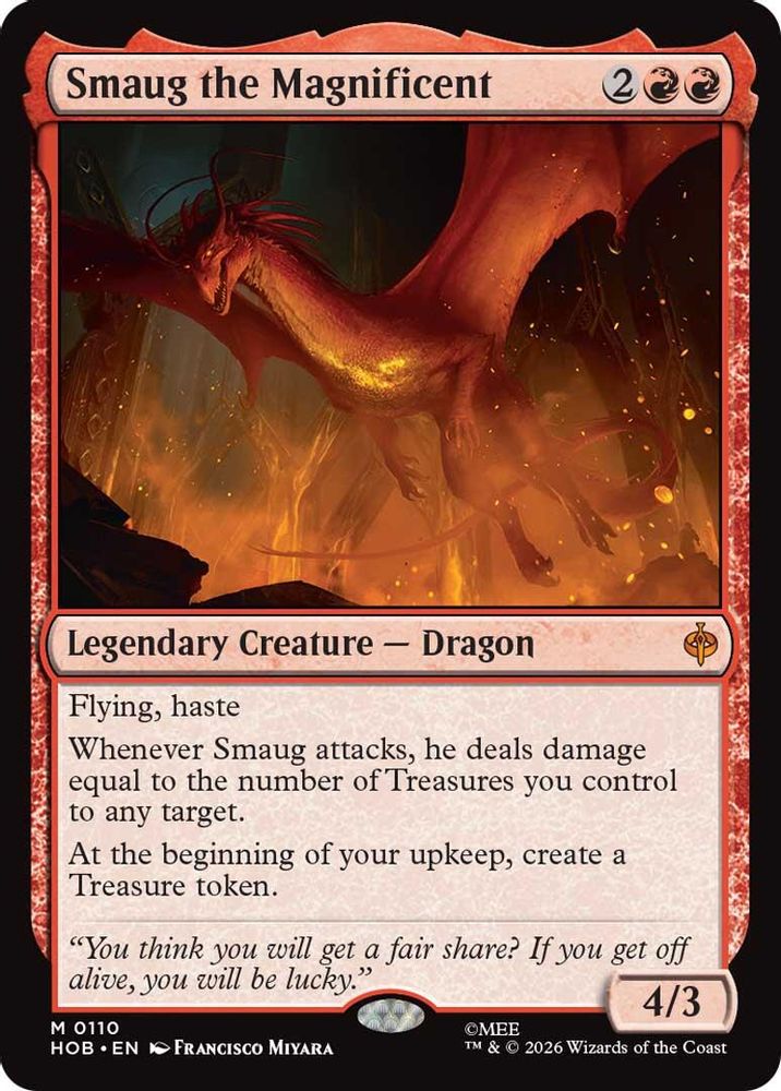 Smaug the Magnificent #110 - MYTHIC HOB - The Hobbit