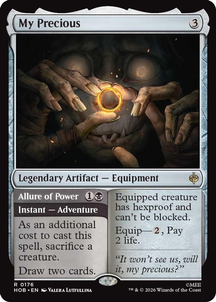 [FOIL] My Precious #176 - RARE HOB - The Hobbit