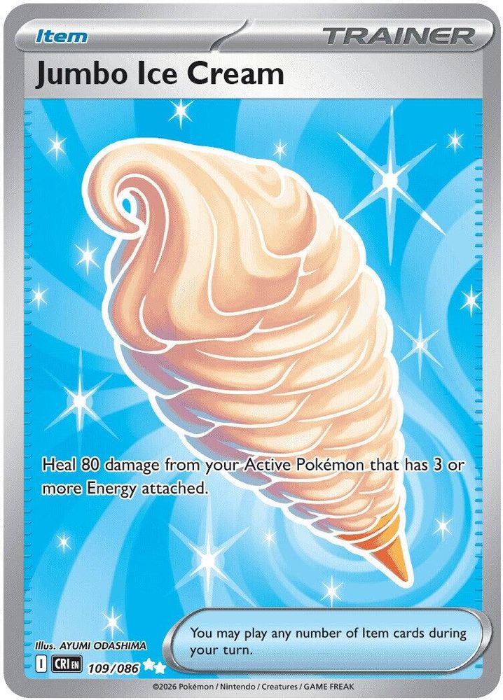 Jumbo Ice Cream - [  109 ] - Ultra Rare - Pokemon ME04 Chaos Rising