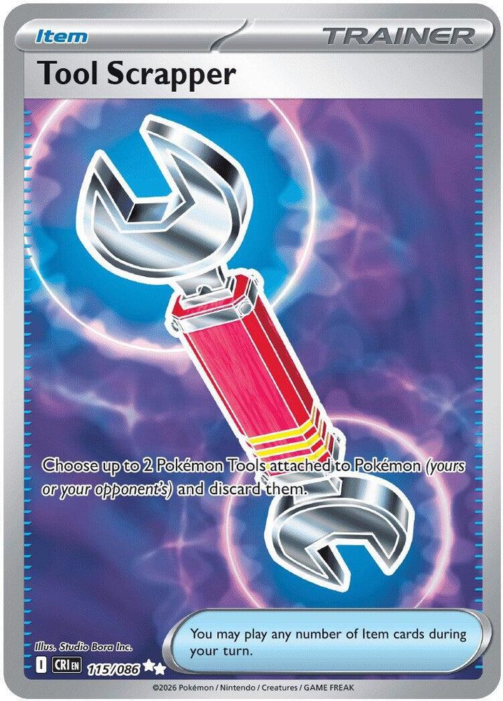 Tool Scrapper - [ 115/086 ] - Ultra Rare - Pokemon ME04 Chaos Rising