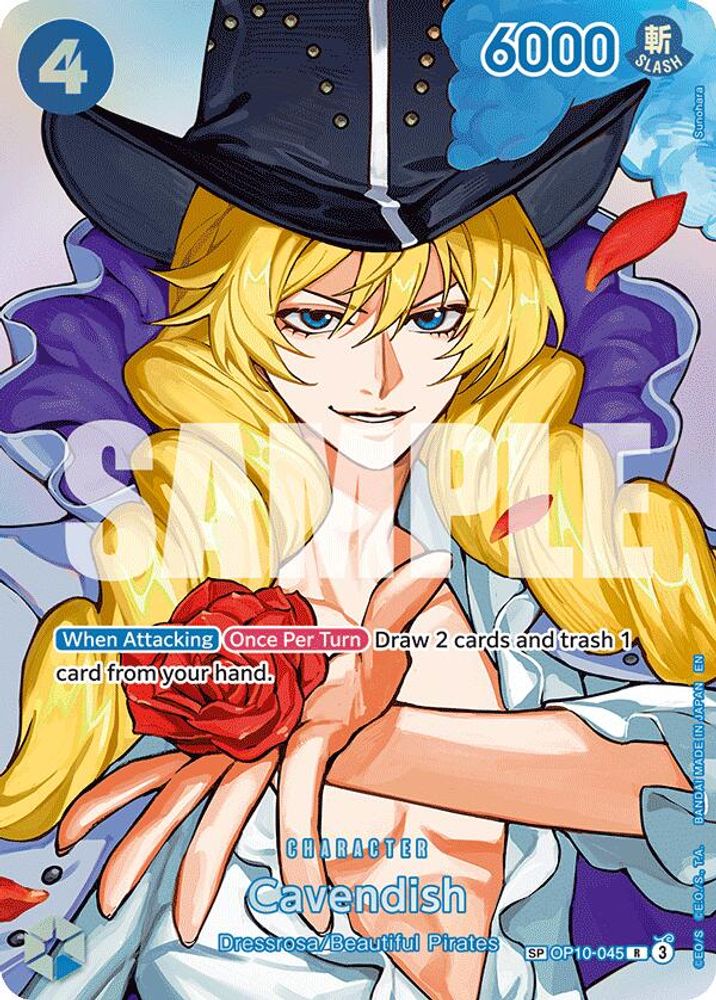 [SP] Cavendish (OP10-045) Rare - One Piece The Time of Battle