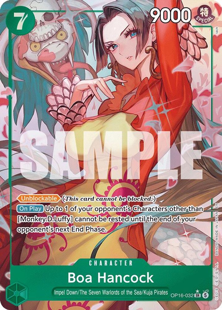 [ALTERNATE ART] Boa Hancock (OP16-032) SR★ - One Piece The Time of Battle