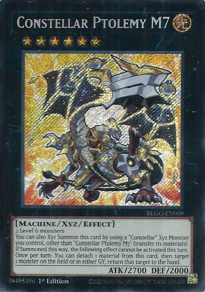 Constellar Ptolemy M7 - (BLGG-EN009) - (Chibi) Secret Rare 1st Edition