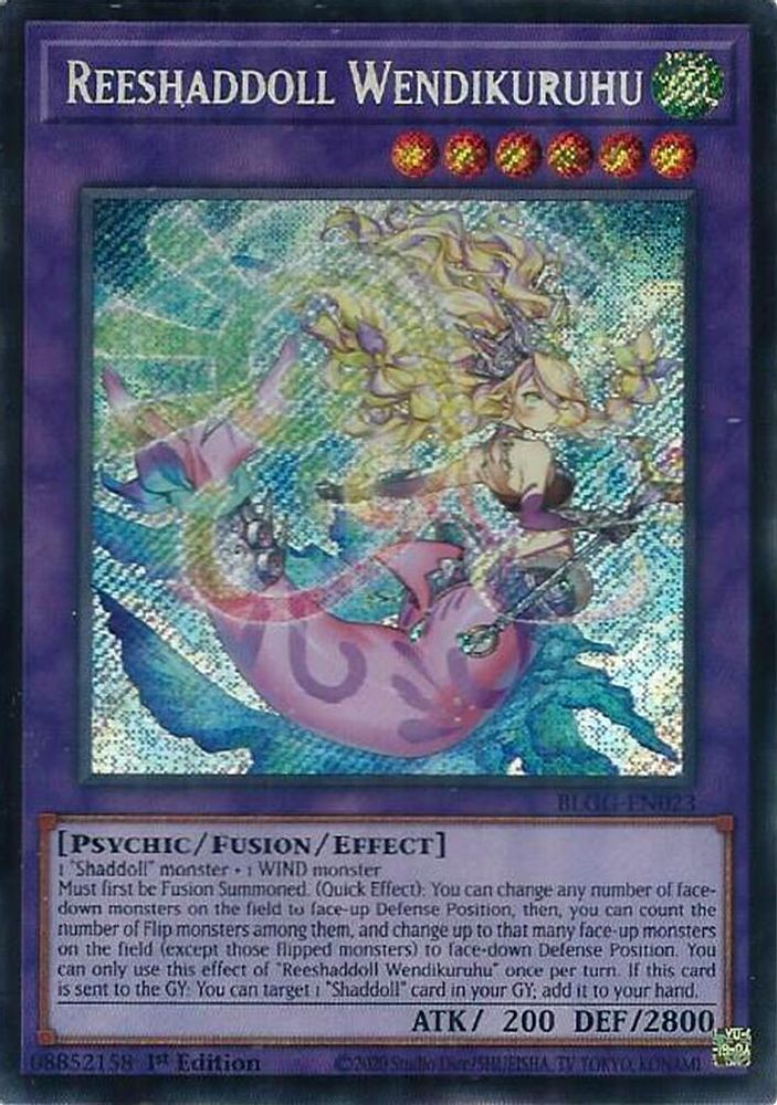 Reeshaddoll Wendikuruhu - (BLGG-EN023) Secret Rare - 1st Edition