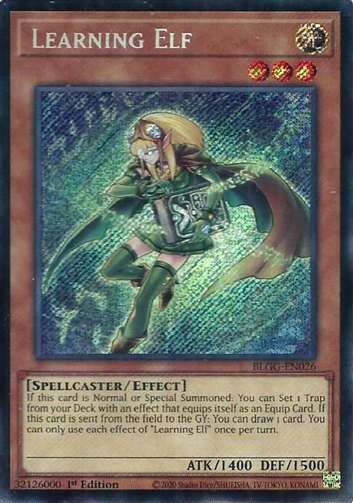 Learning Elf - (BLGG-EN026) Secret Rare - 1st Edition