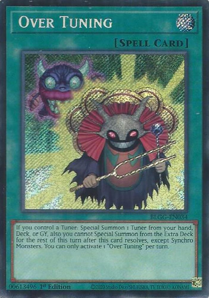 Over Tuning - (BLGG-EN034) Secret Rare - 1st Edition
