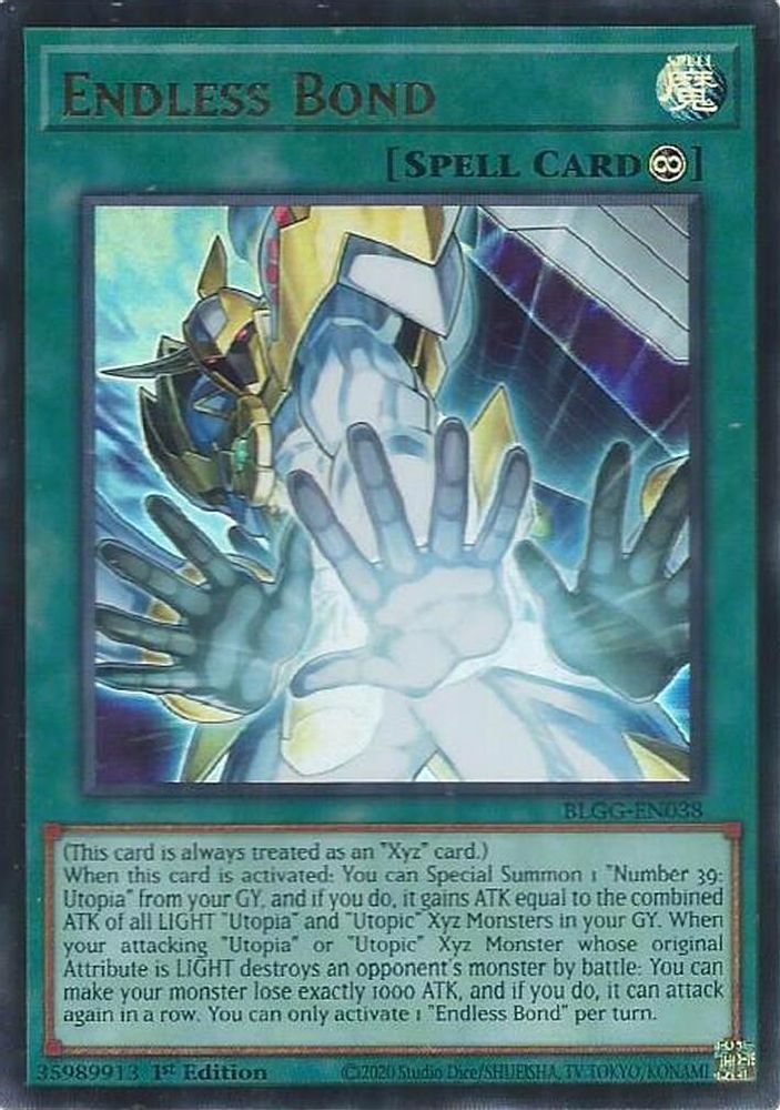 Endless Bond - (BLGG-EN038) Ultra Rare - 1st Edition