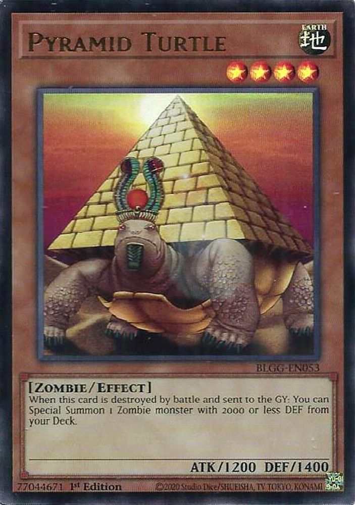 Pyramid Turtle - (BLGG-EN053) Ultra Rare - 1st Edition