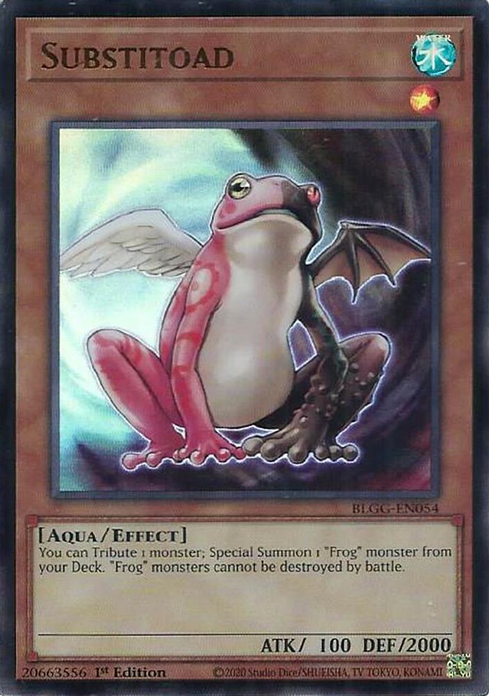 Substitoad - (BLGG-EN054) Ultra Rare - 1st Edition