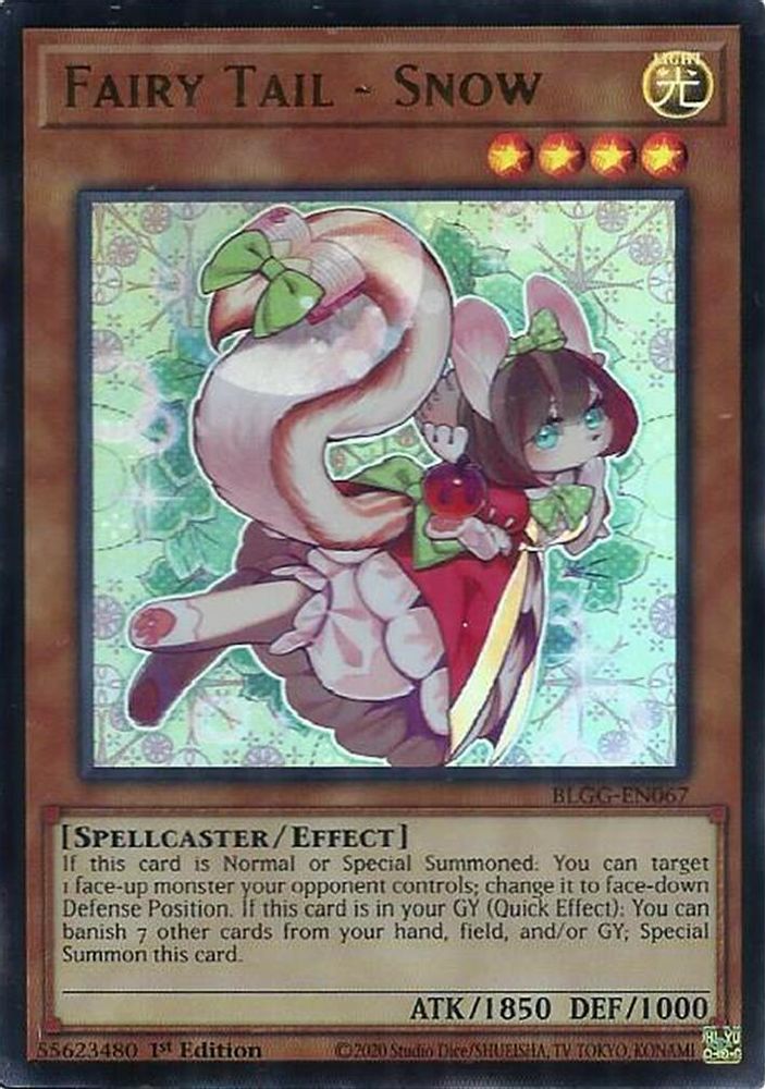 Fairy Tail - Snow - (BLGG-EN067) Ultra Rare - 1st Edition