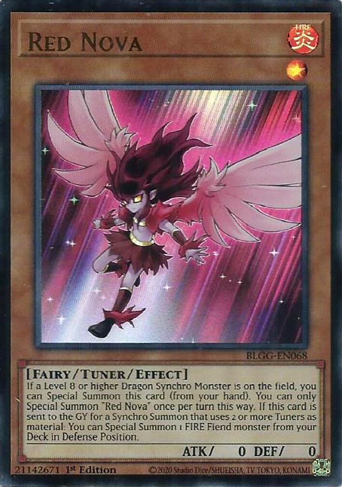 Red Nova - (BLGG-EN068) Ultra Rare - 1st Edition