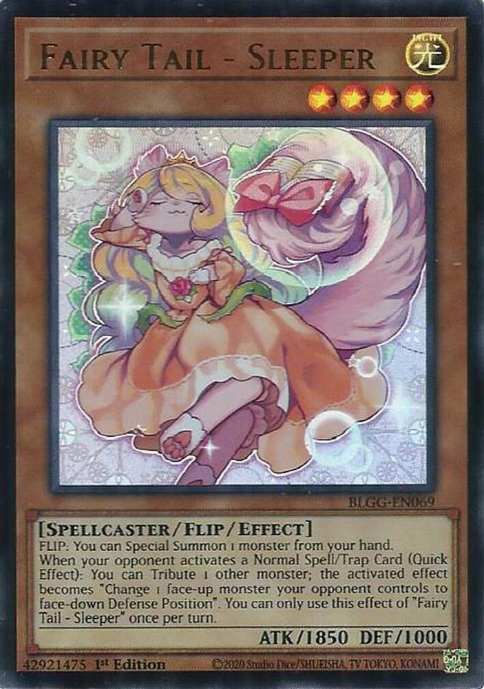 Fairy Tail - Sleeper - (BLGG-EN069) Ultra Rare - 1st Edition
