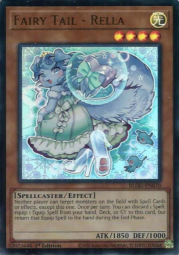 Fairy Tail - Rella - (BLGG-EN070) Ultra Rare - 1st Edition