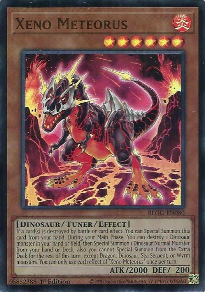 Xeno Meteorus - (BLGG-EN080) Ultra Rare - 1st Edition