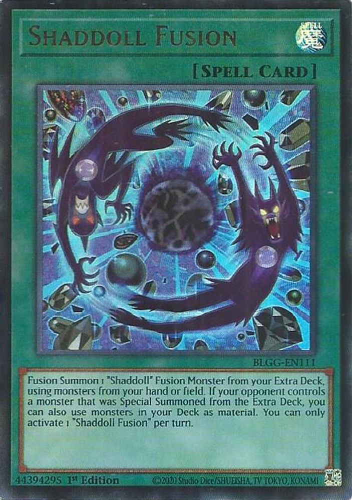 Shaddoll Fusion - (BLGG-EN111) Ultra Rare - 1st Edition